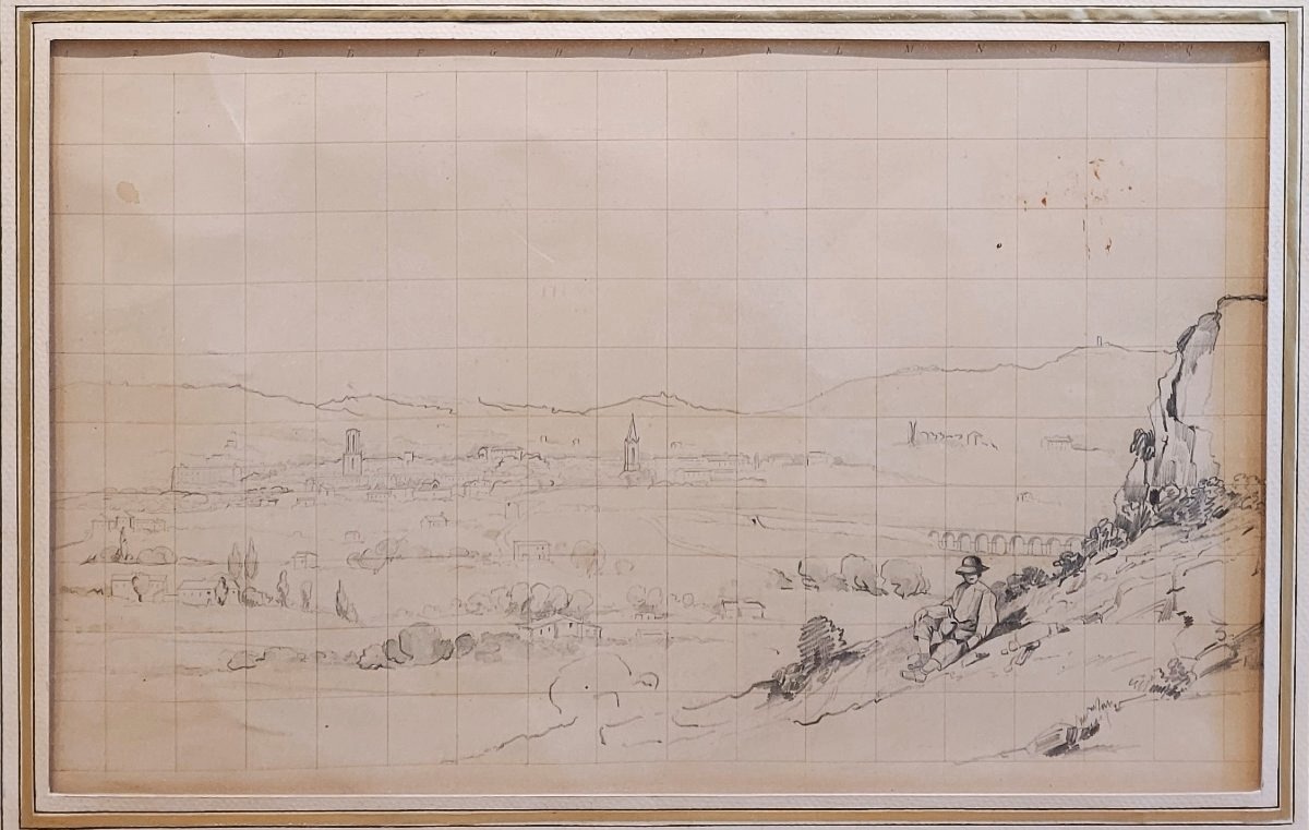 Ferdinand Raibaud (1811-1885) Vue d'Aix en Provence-photo-4