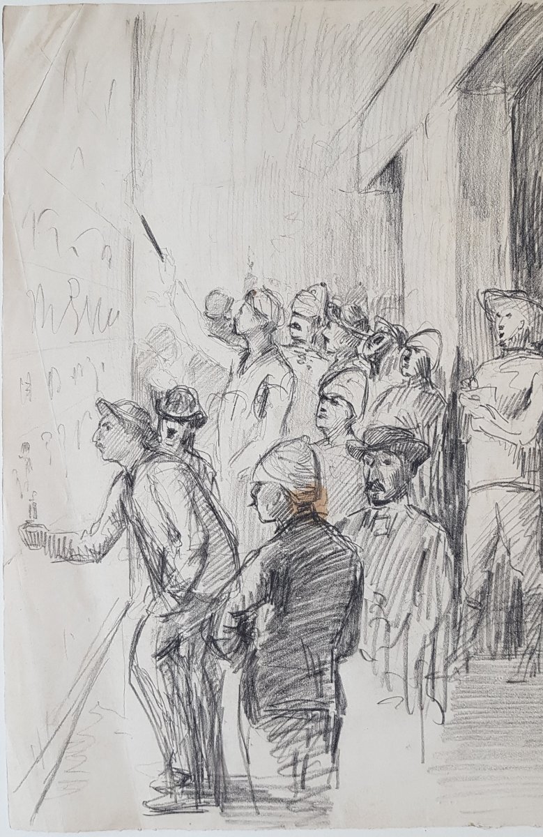 Felix Regamey (1844-1907) Visit Of A Pyramid-photo-2