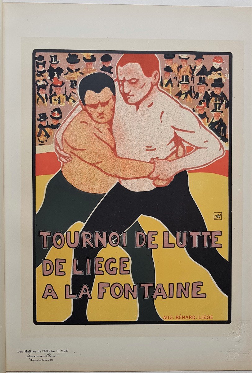 Armand Rassenfosse Wrestling Tournament In Liège 1899