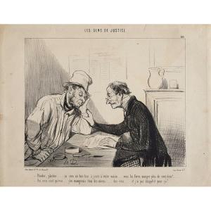 Honoré Daumier (1808-1879) Les gens de Justice