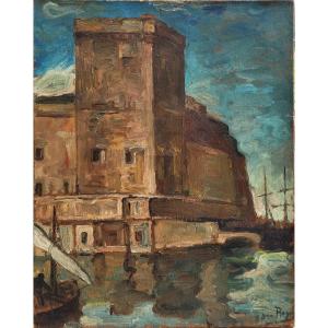 Jean Roque (1880-1925) Marseille le fort Saint-Jean