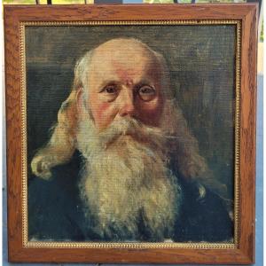 Swiss School 1900 Portrait Of A Man