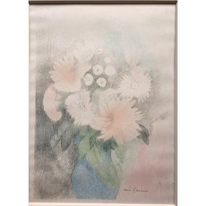 Marie Laurencin (1883-1956) Vase Of Flowers