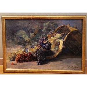 Louise Germain (1874-1939)  Les raisins