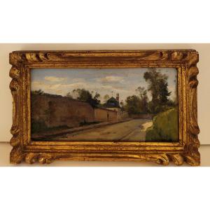 Louis Gautier (1855-1947) Paris, Near The Meudon Observatory