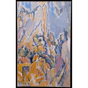 Alf KROHG-HOLT (1919-1997) Les rochers