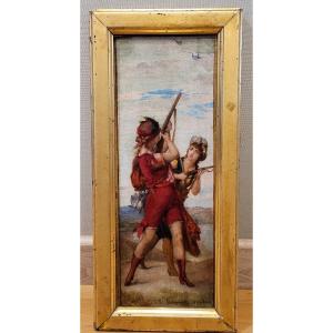 Jules-Eugène Lenepveu (1819-1898) Le tir aux pigeons