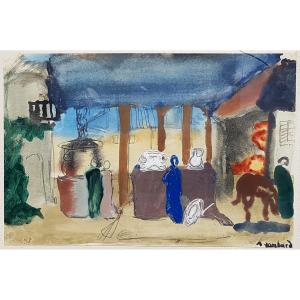 Alfred Lombard (1884-1973) Metal Arts 1925