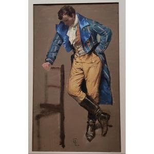 Jules Coulange-Lautrec (1861-1950) Homme à la redingote
