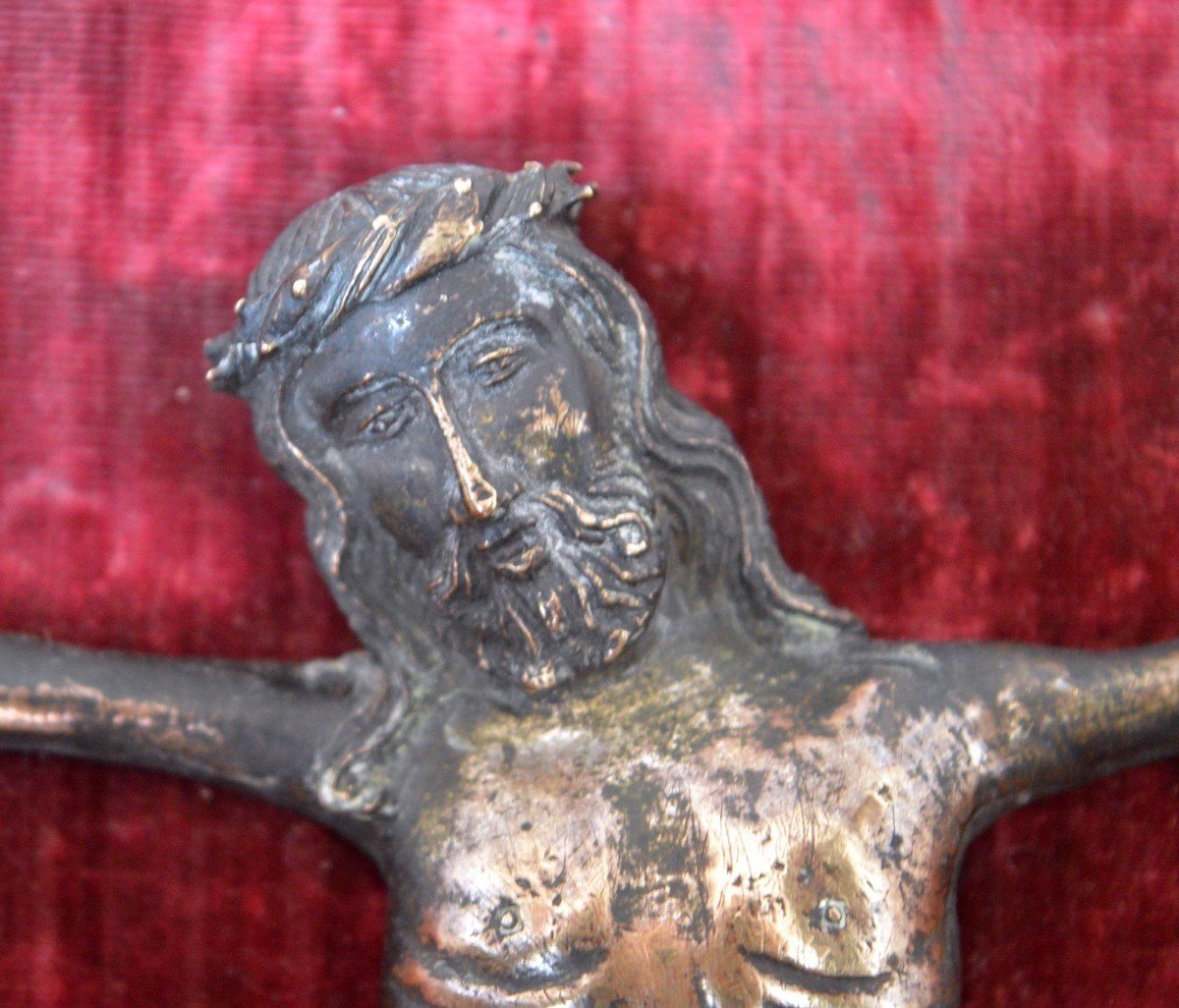 Christ In Bronze, 15th Century.-photo-1