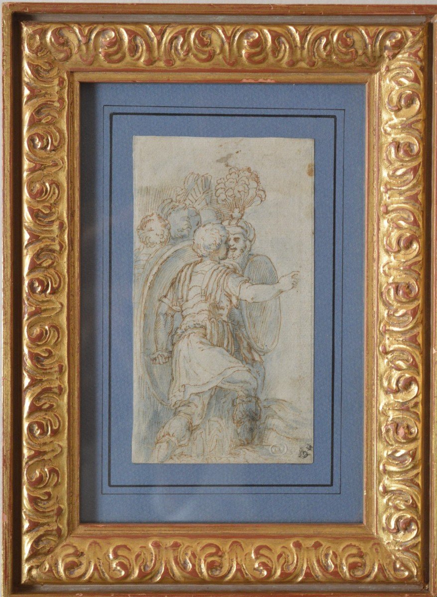 Girolami Da Carpi (1501-1556). Soldats Romains.