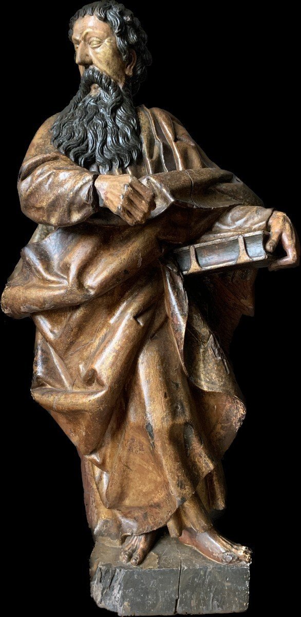 16th Century Spanish School, Saint Paul, Circle Of Alonso Berruguete 1490-1561.
