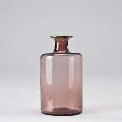 Four Fulvio Bianconi Bottles For Venini. Circa 1960.-photo-6