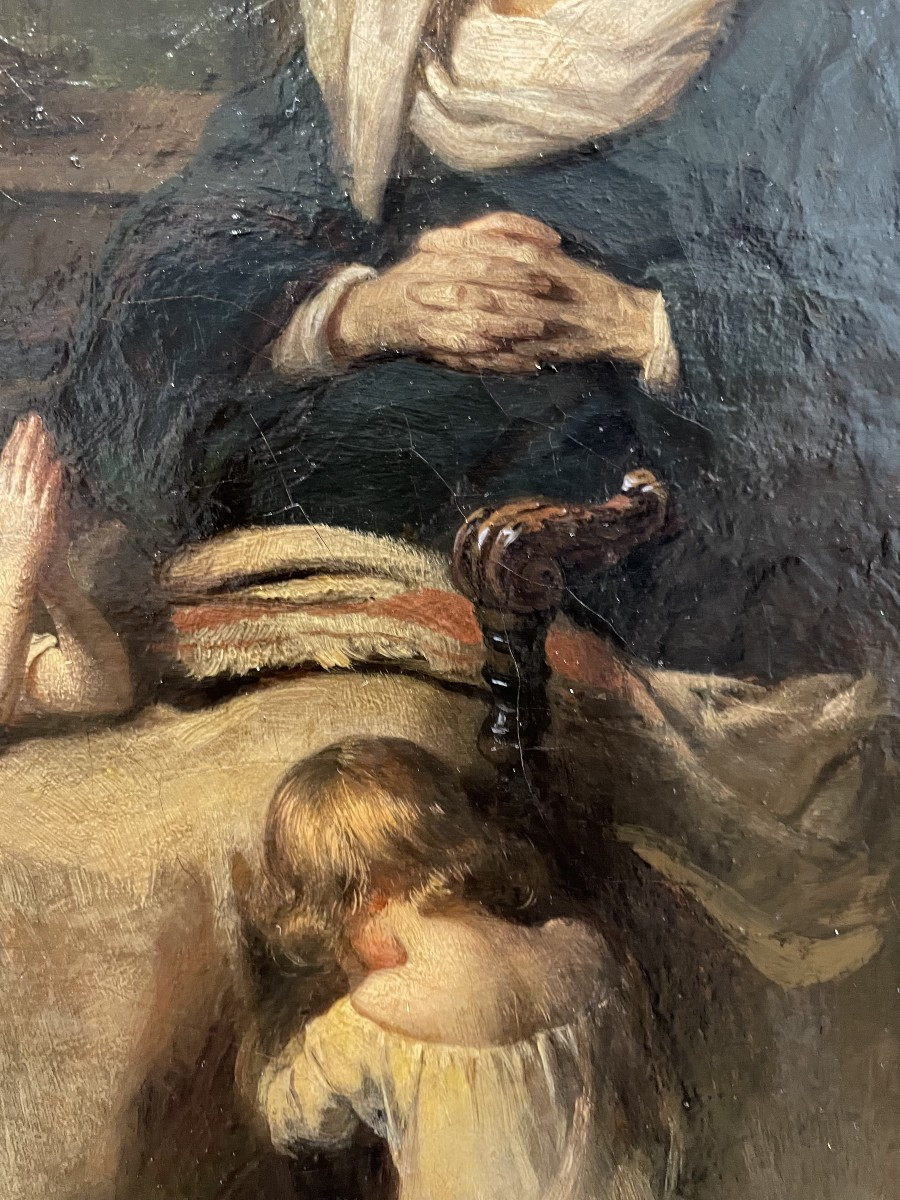 Aim&eacute;e Brune-Pag&egrave;s (1803-1866), La Pri&egrave;re, 1841-photo-1