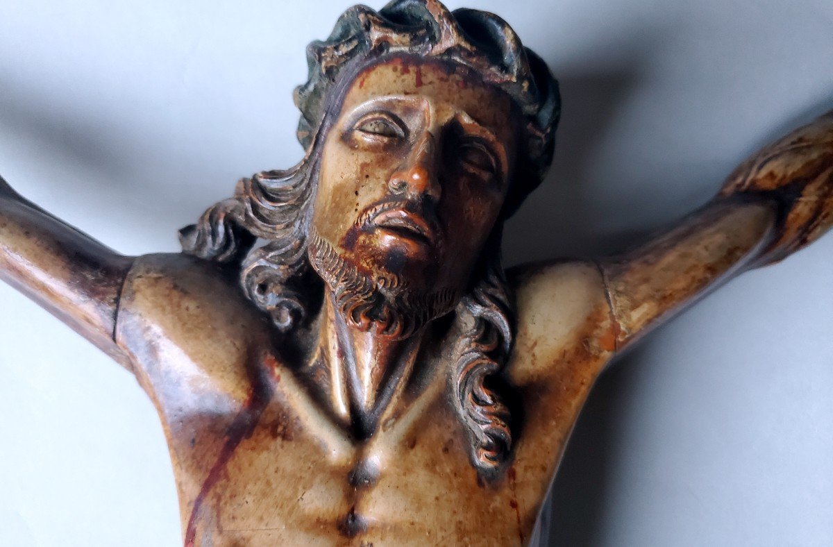 Wooden Christ, 17th Century.-photo-3