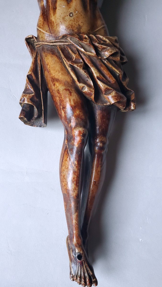 Wooden Christ, 17th Century.-photo-4