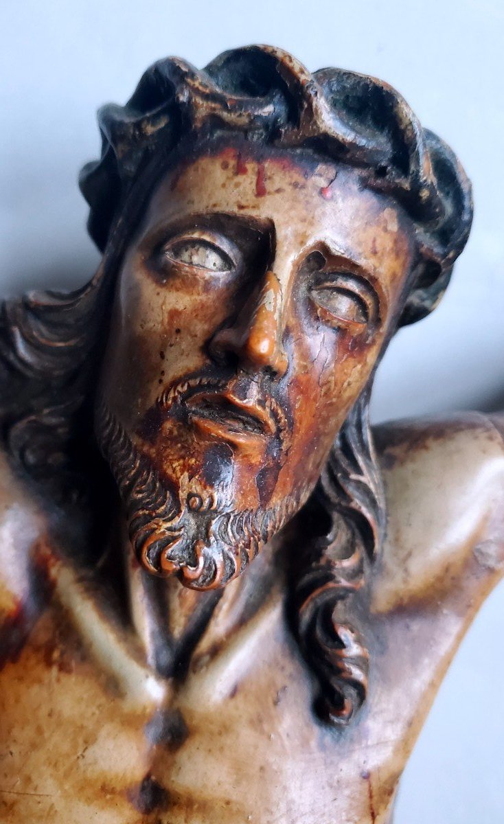 Wooden Christ, 17th Century.-photo-3