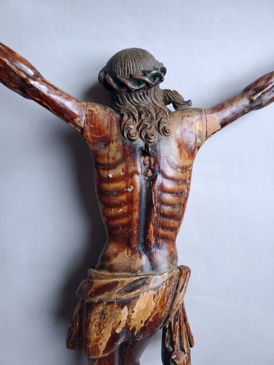 Wooden Christ, 17th Century.-photo-4