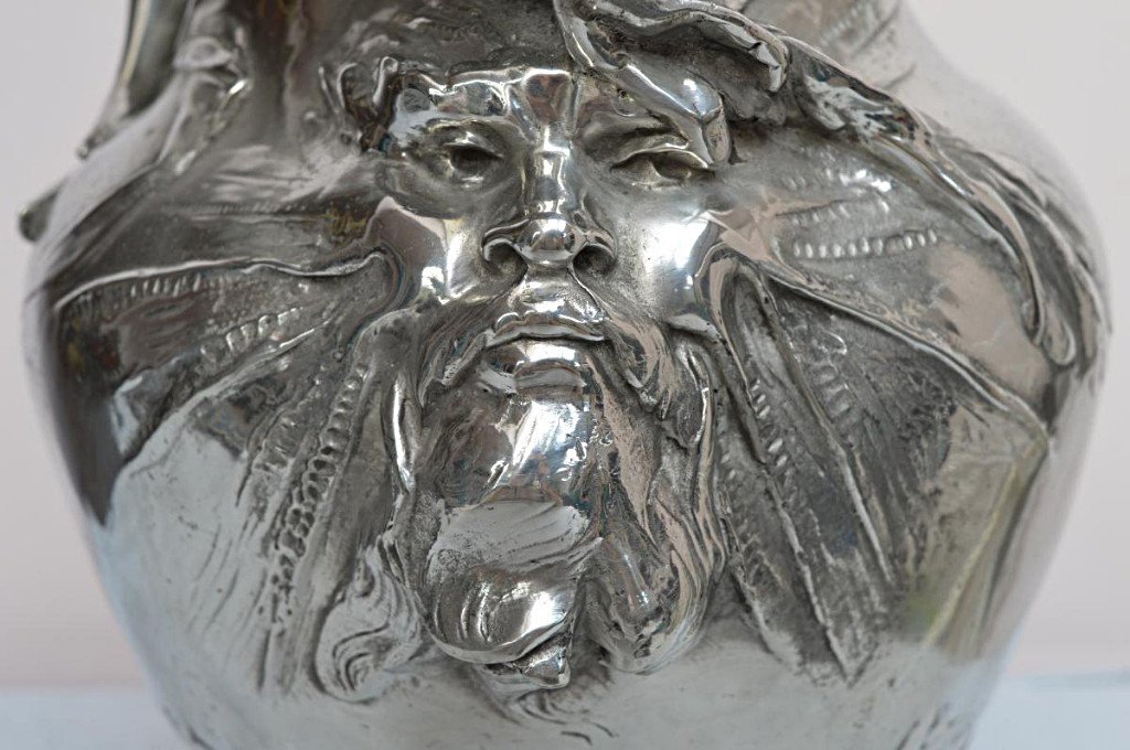Henri Honoré Plé (1853-1922), Vase Art Nouveau.-photo-2