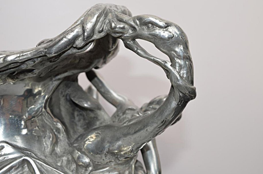 Henri Honoré Plé (1853-1922), Vase Art Nouveau.-photo-3
