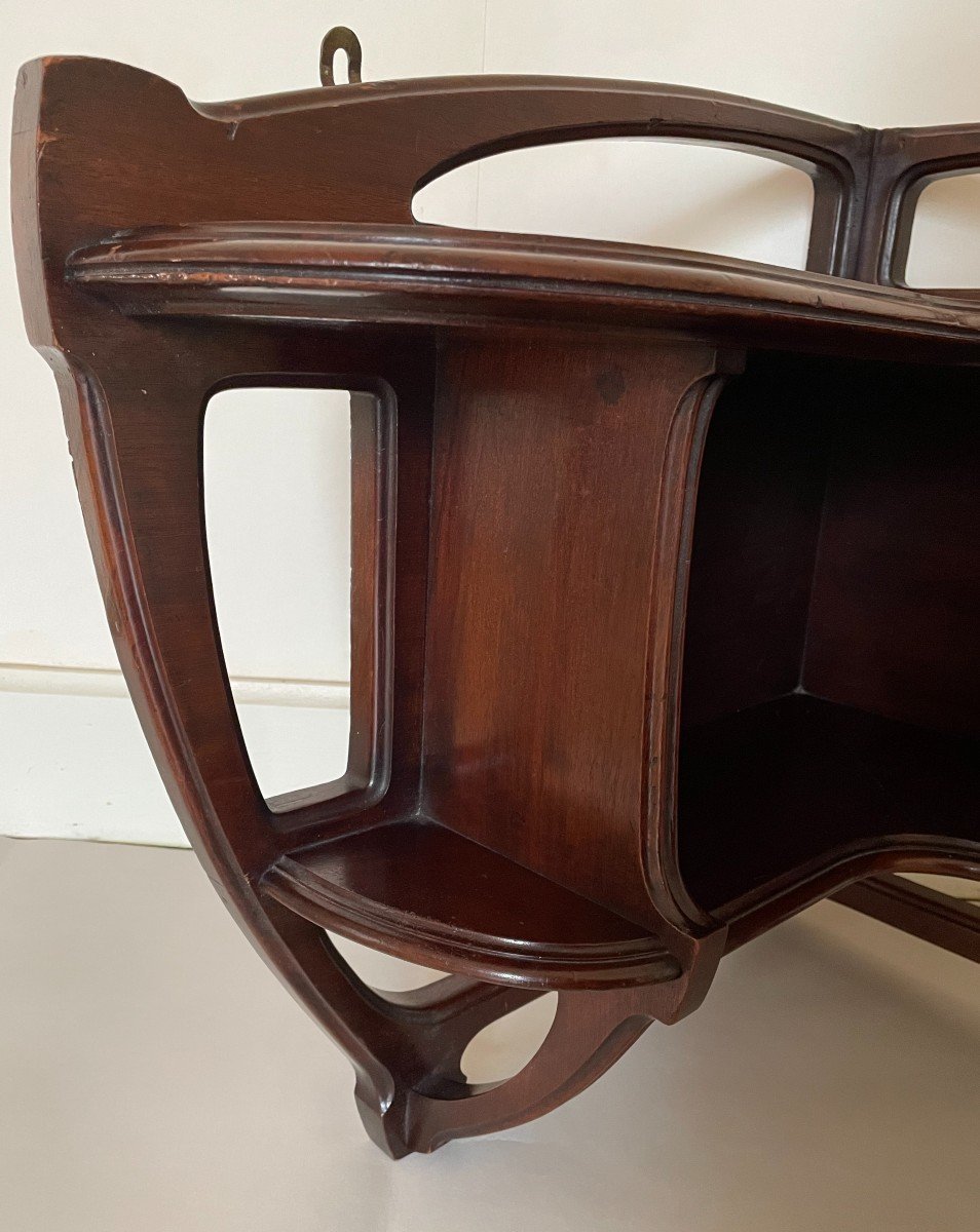 Etagère d'Angle, Ecole De Nancy, Art Nouveau.-photo-1
