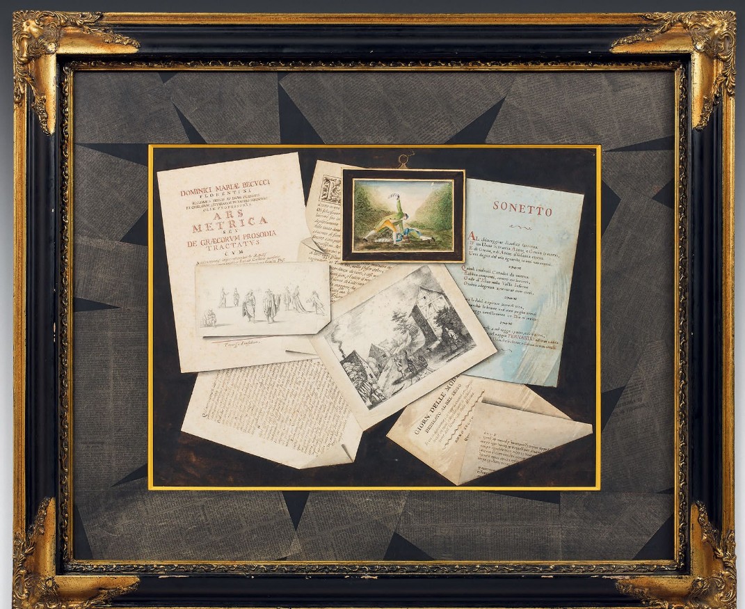 Ecole Italienne Vers 1800, Trompe l'Oeil.