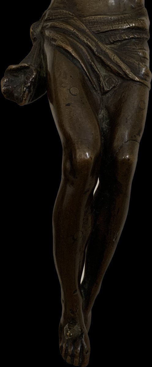 Bronze Christ, Italy, Early 17th Century. After Guglielmo Della Porta.-photo-2