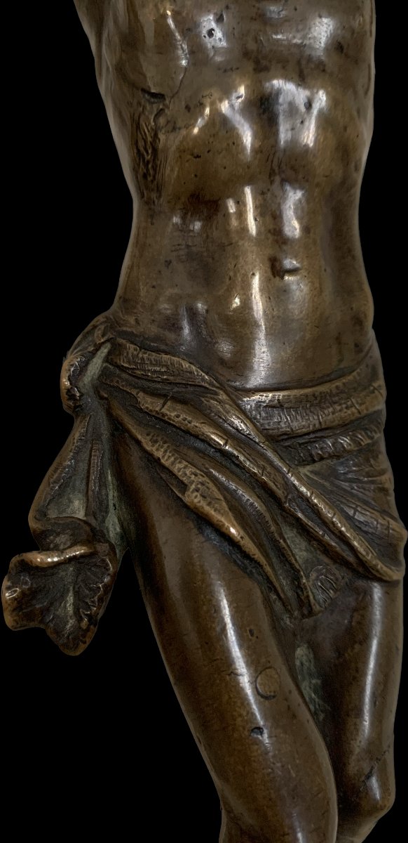 Bronze Christ, Italy, Early 17th Century. After Guglielmo Della Porta.-photo-4