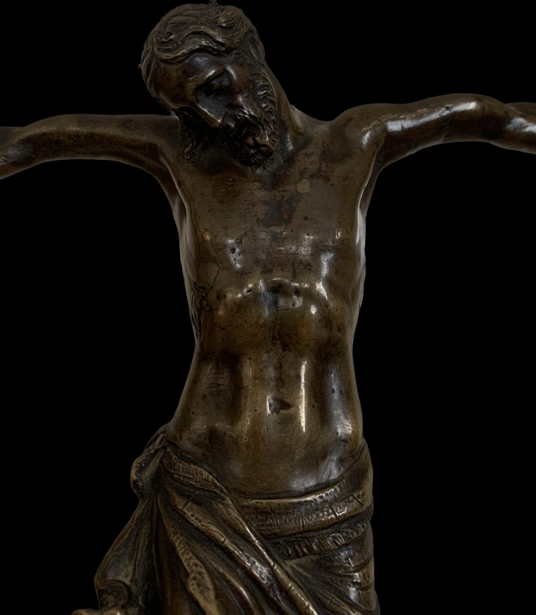 Bronze Christ, Italy, Early 17th Century. After Guglielmo Della Porta.-photo-5