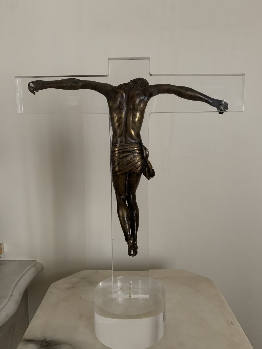 Bronze Christ, Italy, Early 17th Century. After Guglielmo Della Porta.-photo-6