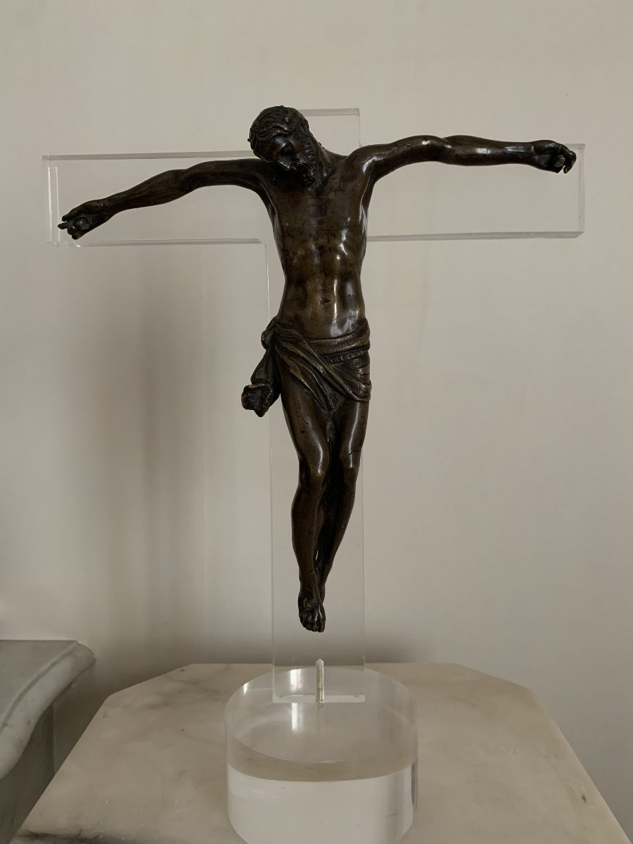 Bronze Christ, Italy, Early 17th Century. After Guglielmo Della Porta.-photo-7
