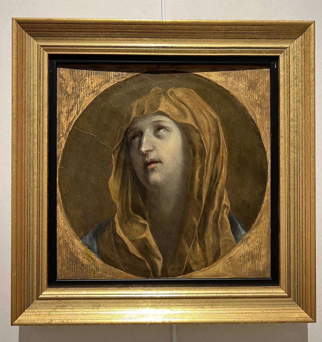 Ecole française du XIXe siècle d'après Guido Reni, Visage de la Vierge 