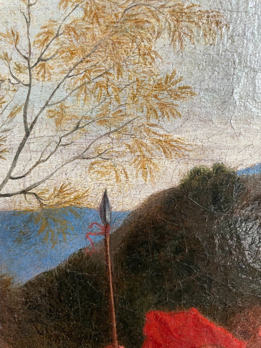 Ecole Française Vers 1650, Entourage De Nicolas Loir (1624-1679), Vénus Et Adonis.-photo-3