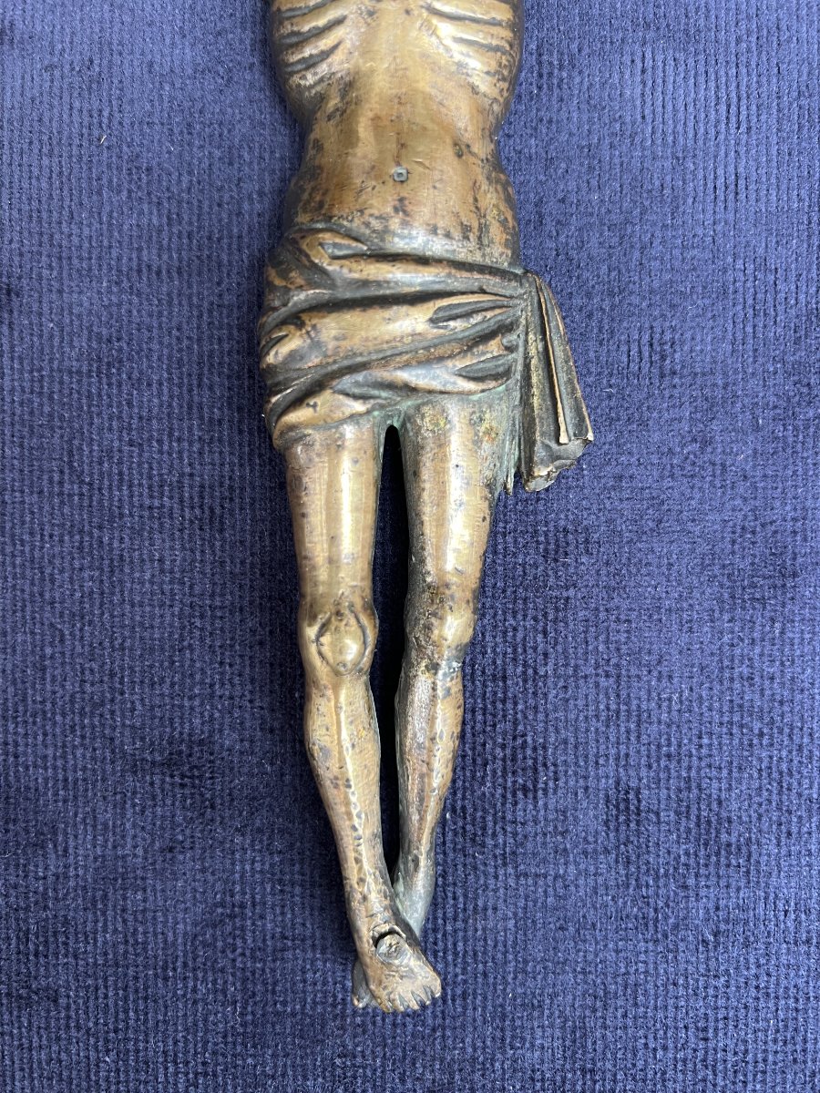 Bronze Christ, 15th Century.-photo-3