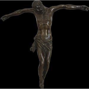 Christ En Bronze, Italie, Début Du XVIIème. D'ap. Guglielmo Della Porta.