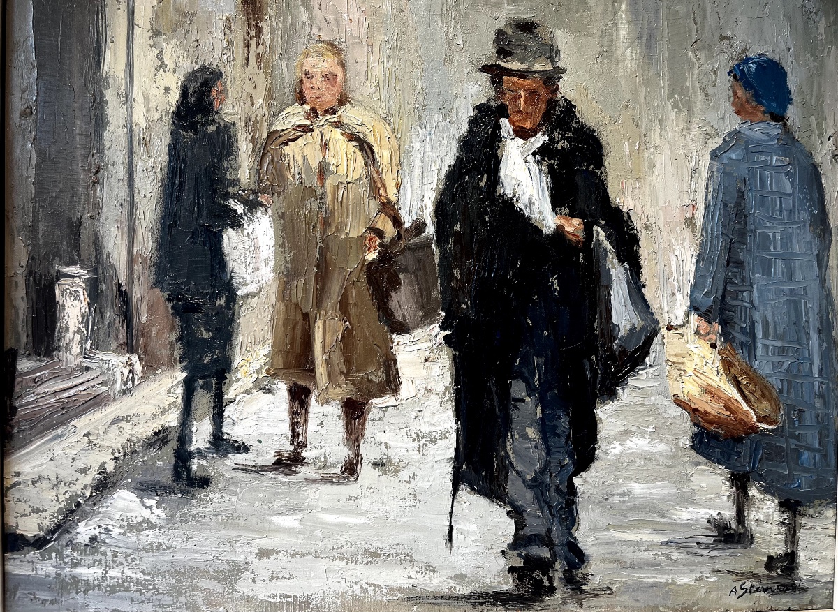 "les Commères" By A. Stévenart