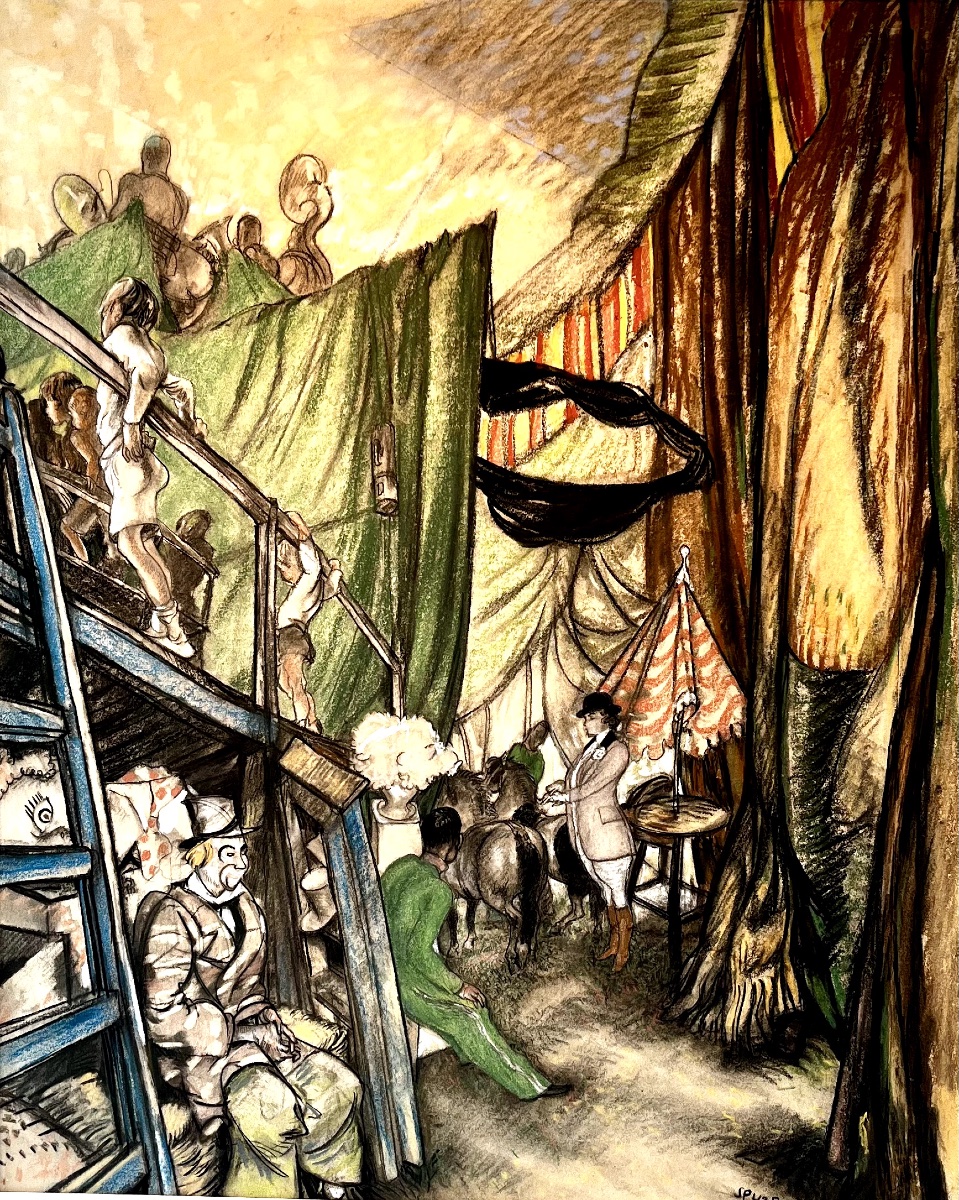 "circus Scene" By Steven Spurrier