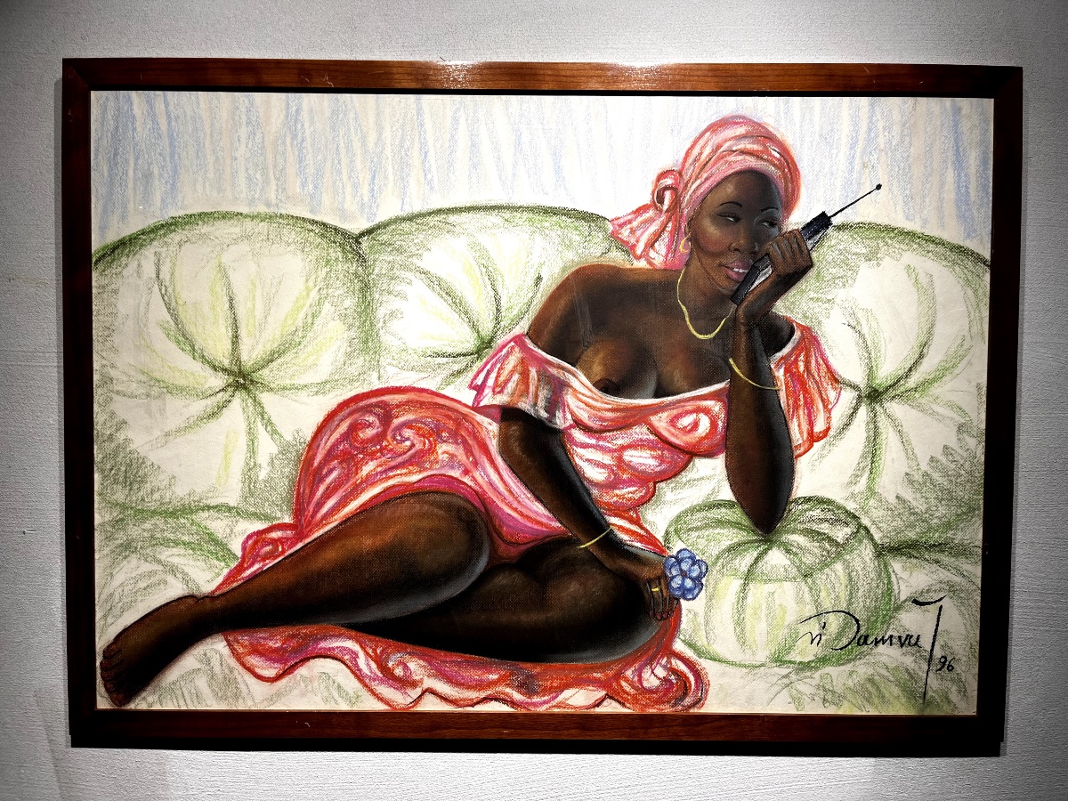 "Portrait de femme" de N'Damvu Tsiku-Pezo