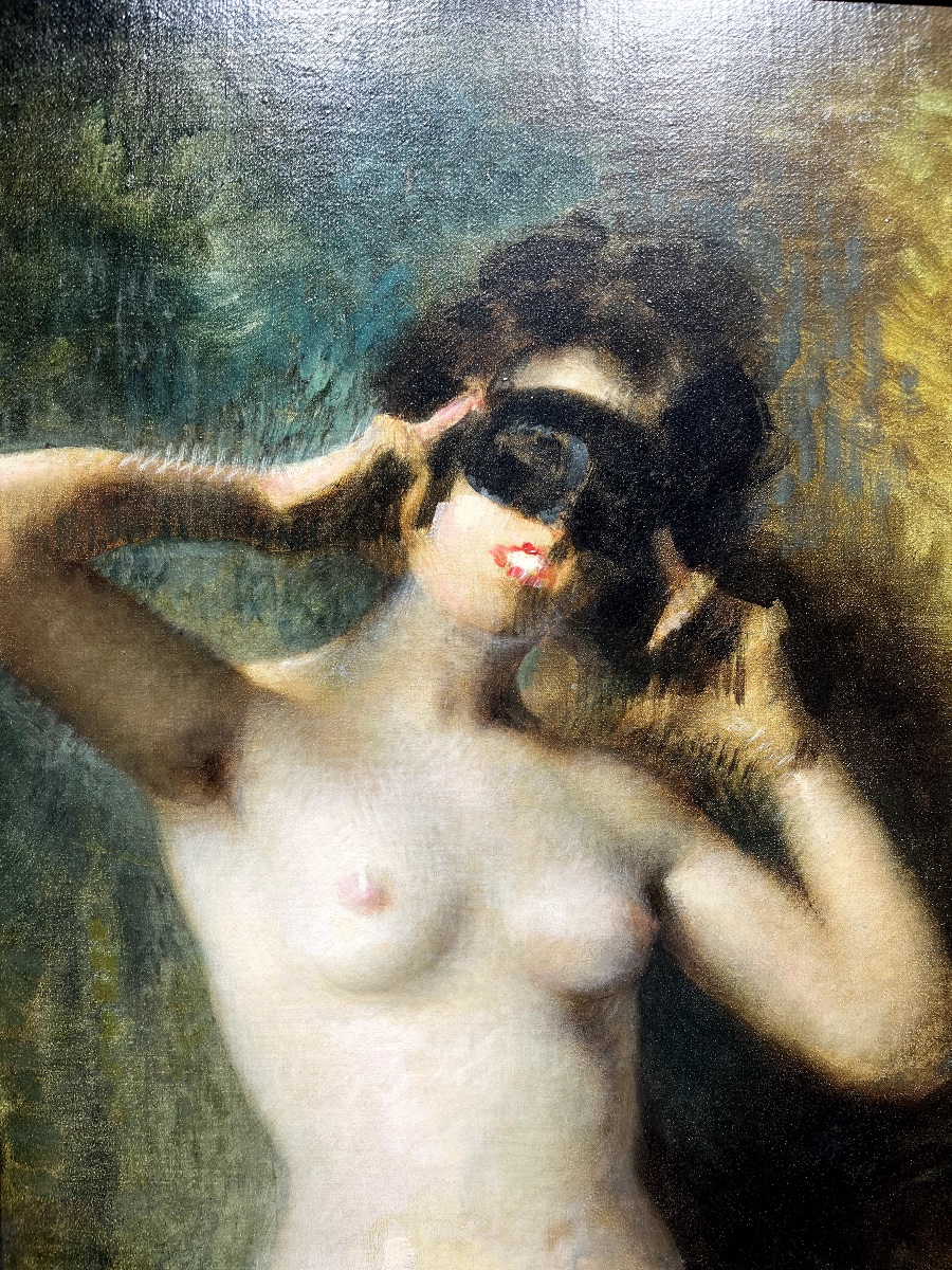 "Nu au masque" de Charles Watelet-photo-2