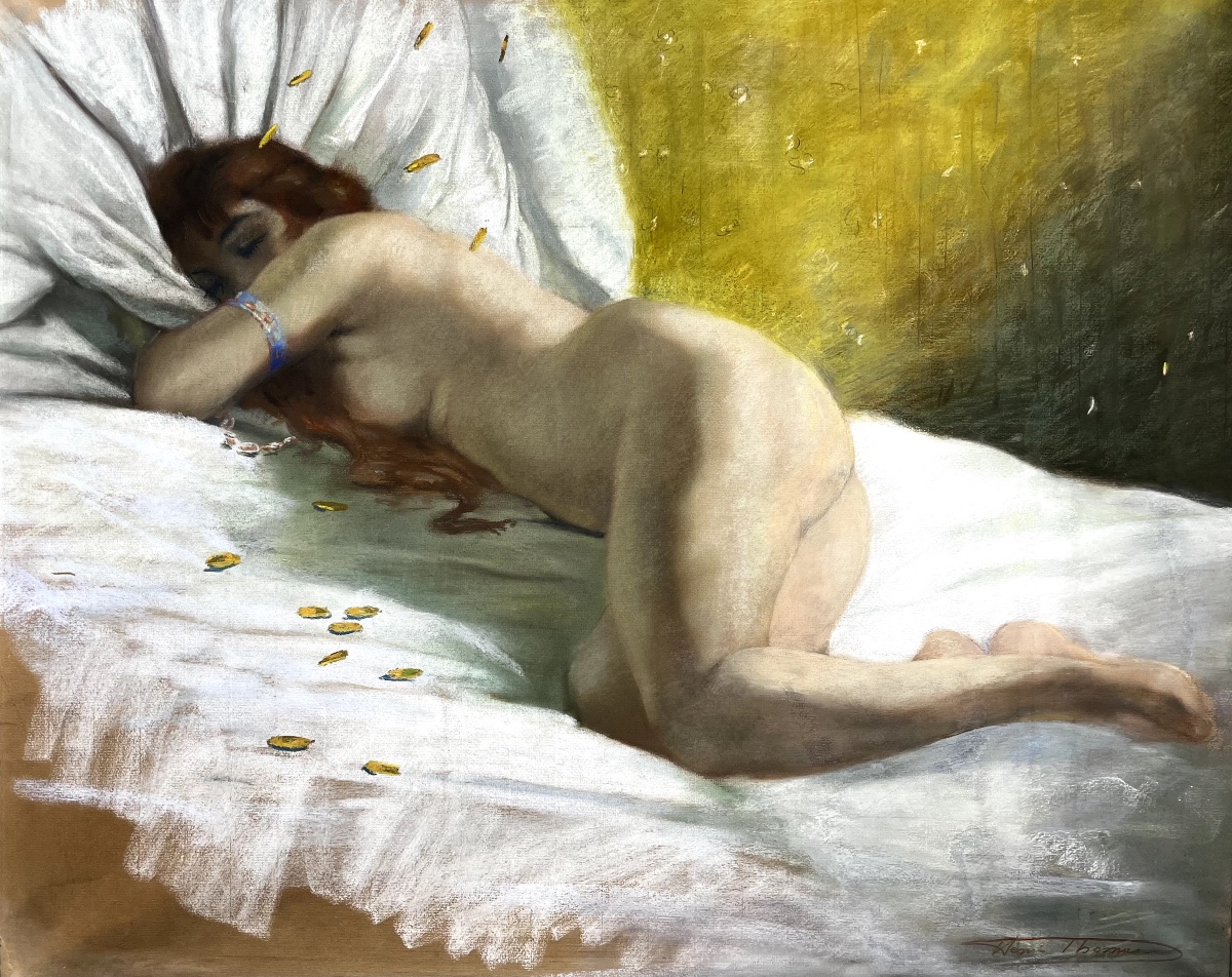 "Nu sur un lit" d'Henri Thomas