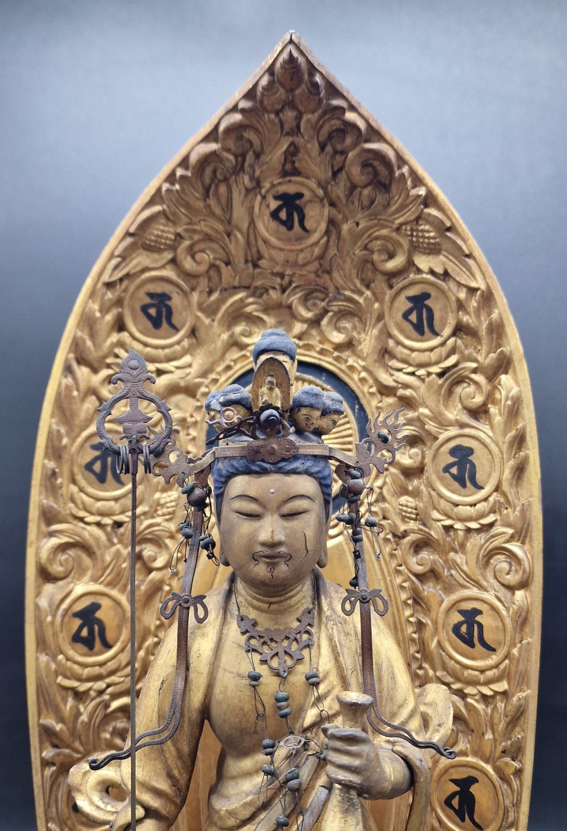 Japan - Jûichimen-kannon With Butsudan - Edo-photo-4