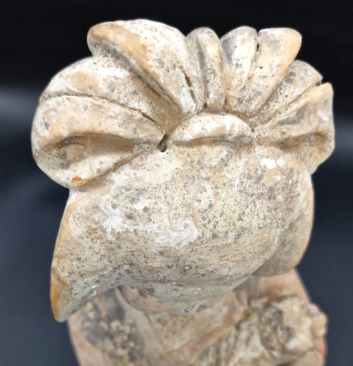 China - Great And Remarkable Fat Lady With Dog - Tang Dynasty - Tl-photo-6