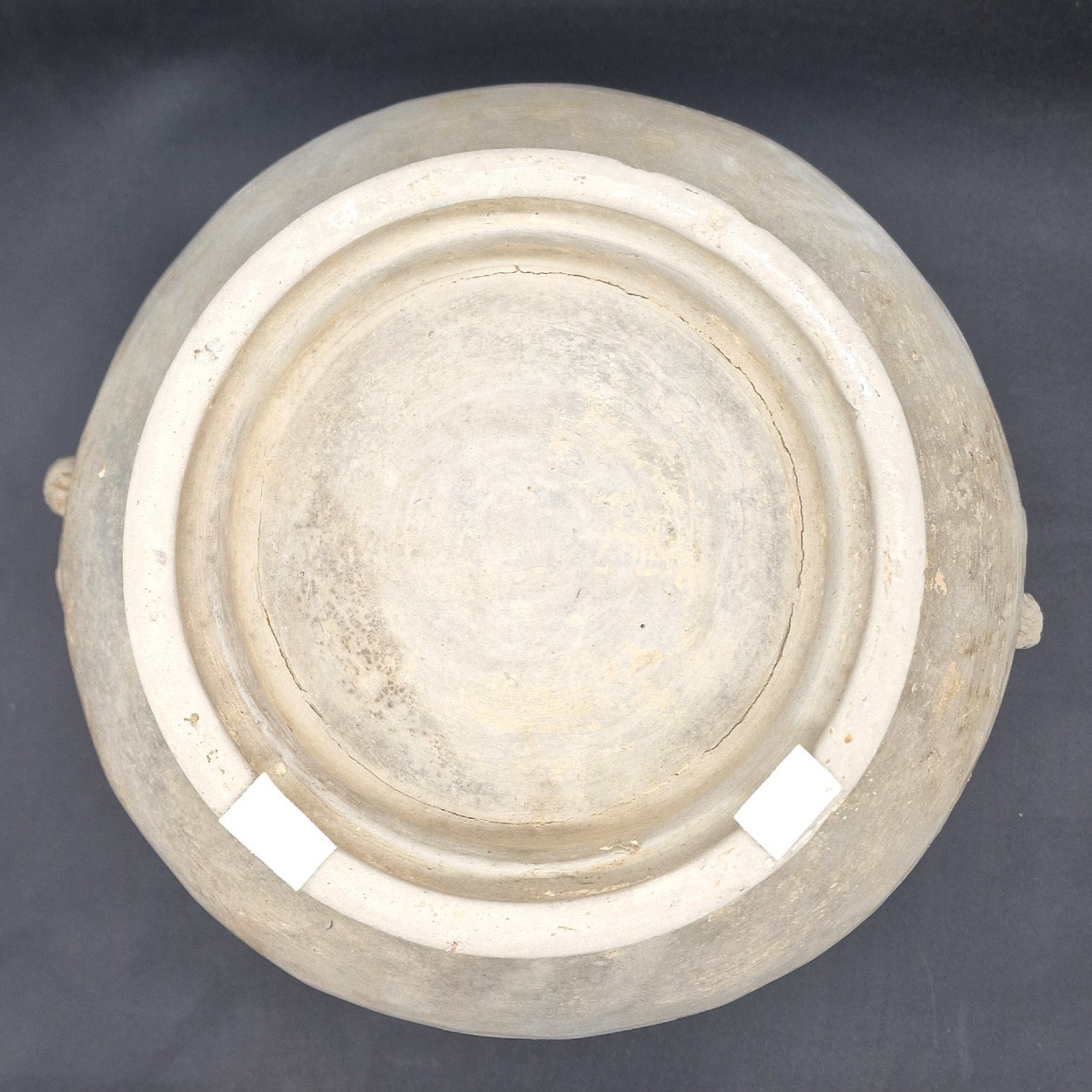 Chine - Vase Hu En Terre Cuite Avec Anneaux - Dynastie Han - TL-photo-4
