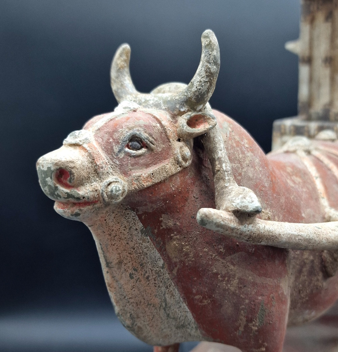 China - Chariot And Harnessed Ox - Wei Dynasty-photo-3