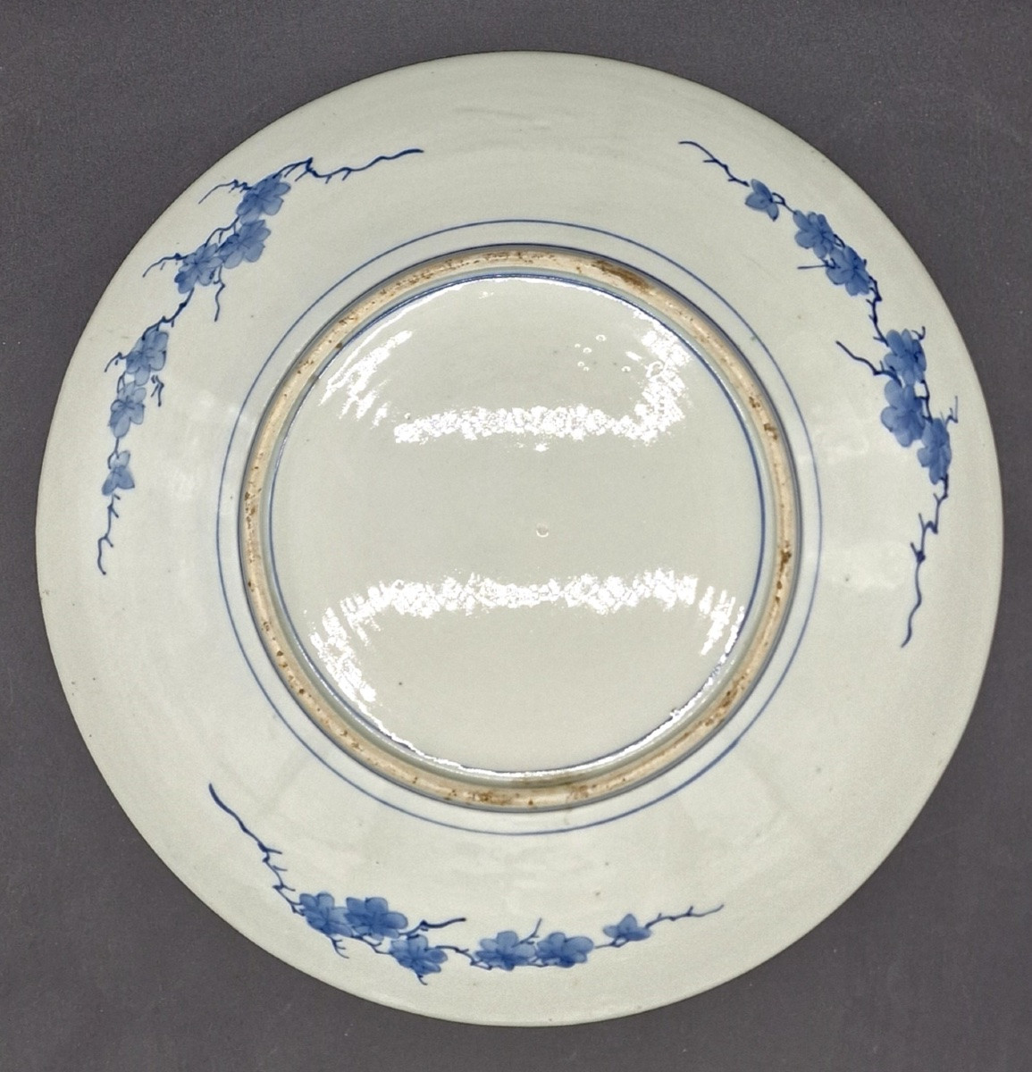 Japan - Round Dish With Carp Decoration - Arita - Edo - 18th Century-photo-4