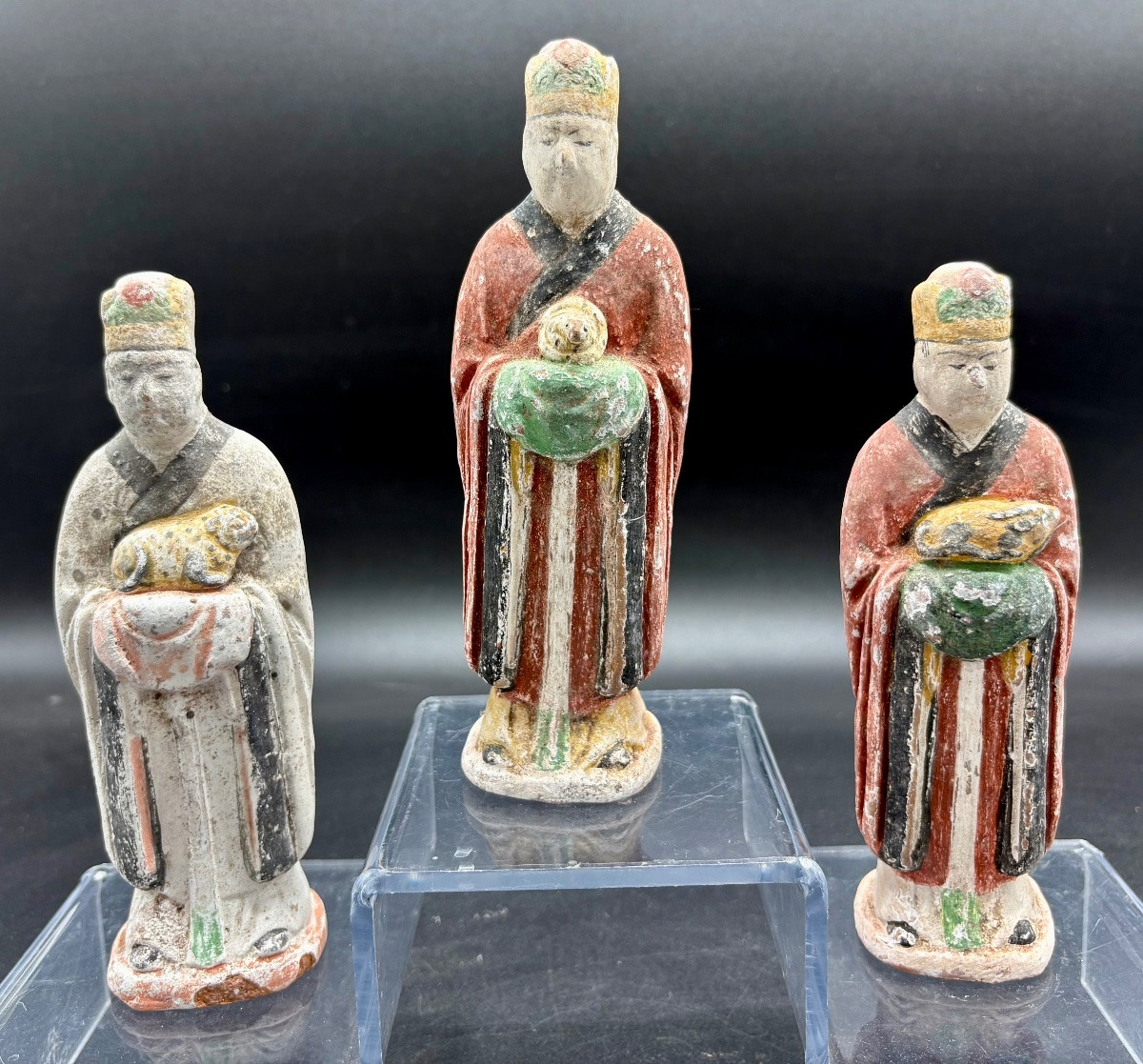 Chine - Ensemble de 12 figurines zodiacales - Yuan - TL-photo-1