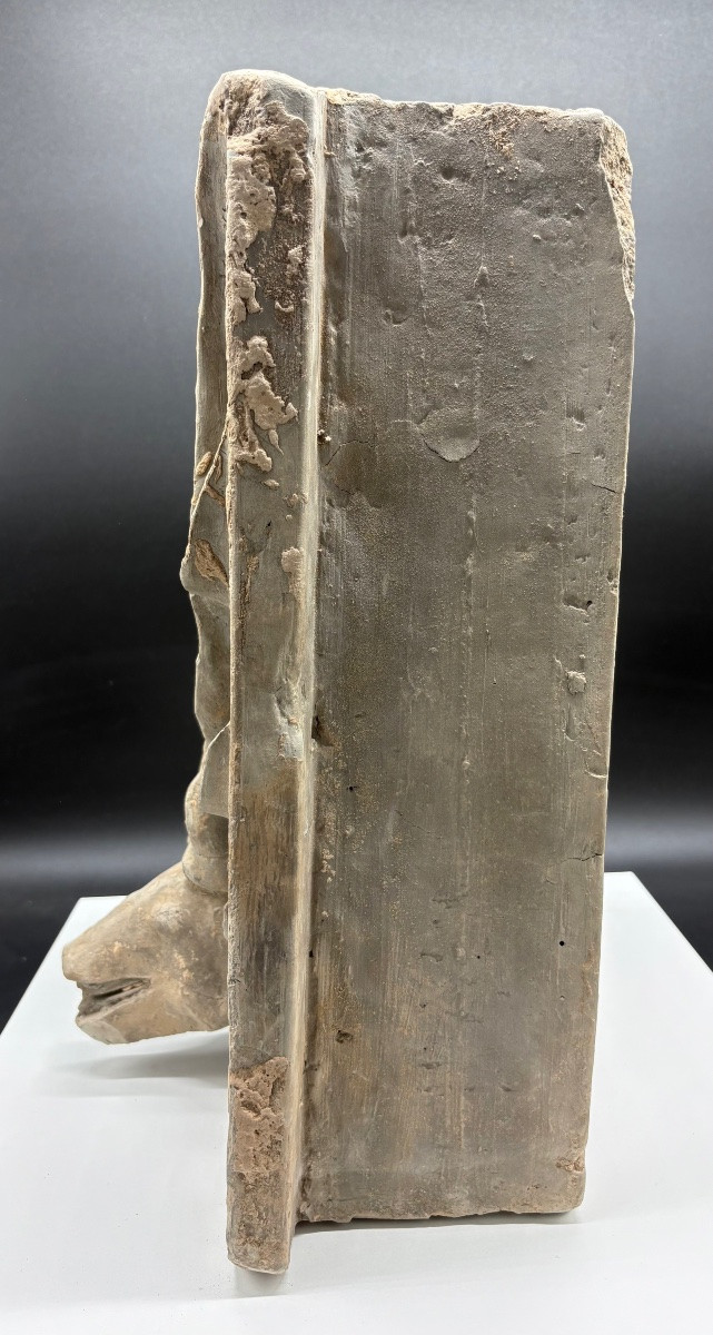 China - Funerary Brick With Deer Decoration - Han Dynasty-photo-4