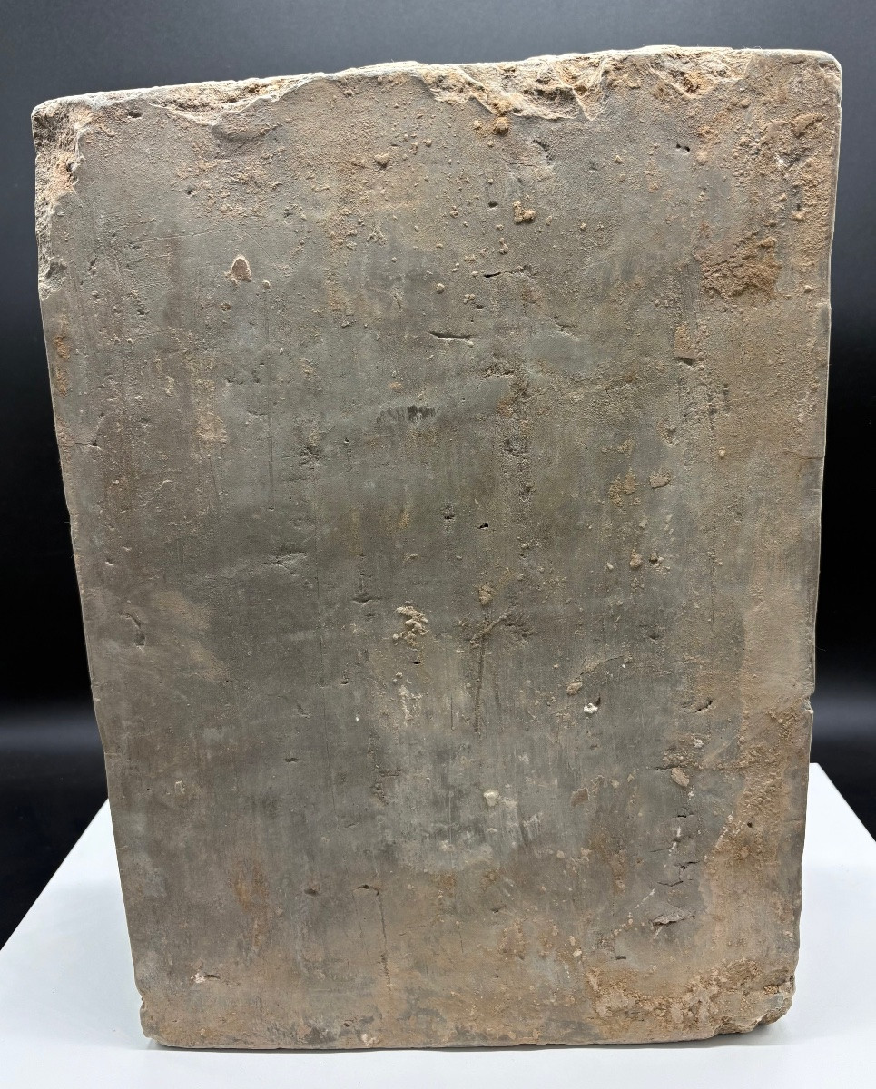 China - Funerary Brick With Deer Decoration - Han Dynasty-photo-1