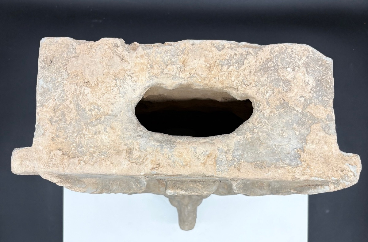 China - Funerary Brick With Deer Decoration - Han Dynasty-photo-3