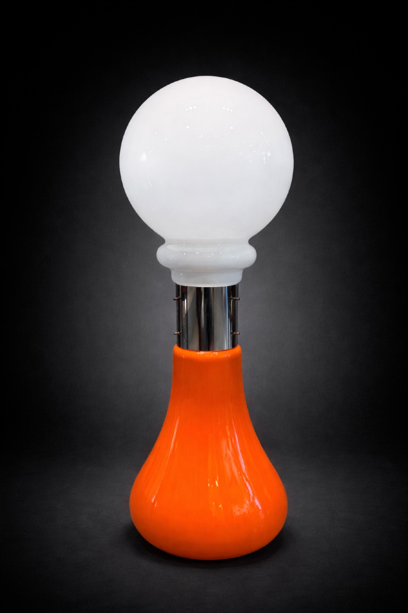 Italie - Lampadaire Birillo - Carlo Nason / Mazzega - Murano - 60/70-photo-4